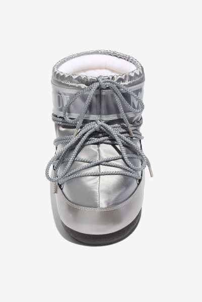 Moon Boot | ботинки Icon Low Glance Silver Satin 80D1409350