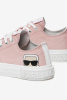 Karl Lagerfeld | кеды текстильные Kampus III Karl Ikonic Lo Lace Light Pink KL60310 9LP ||  Karl Lagerfeld | текстильні кеди Kampus III Karl Ikonic Lo Lace Light Pink KL60310 9LP