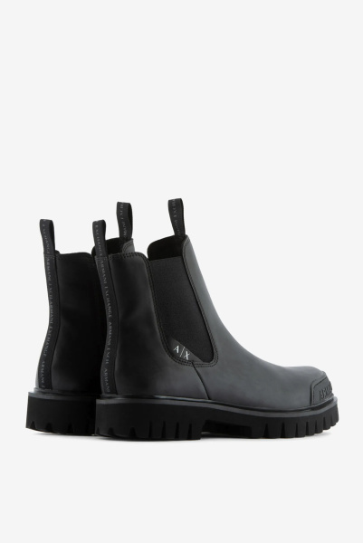 Armani Exchange | шкіряні челсі   XUM009 XV617 00002